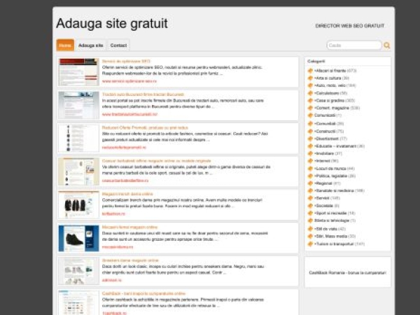 adaugasitegratuit.ro