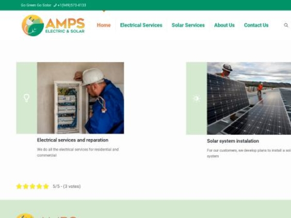 ampselectricsolar.com
