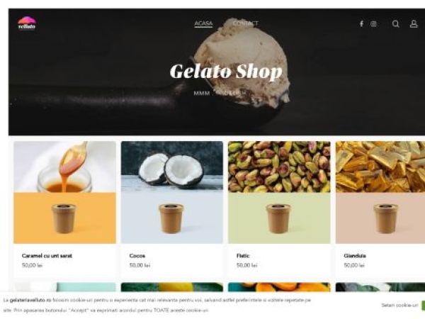 gelateriavelluto.ro
